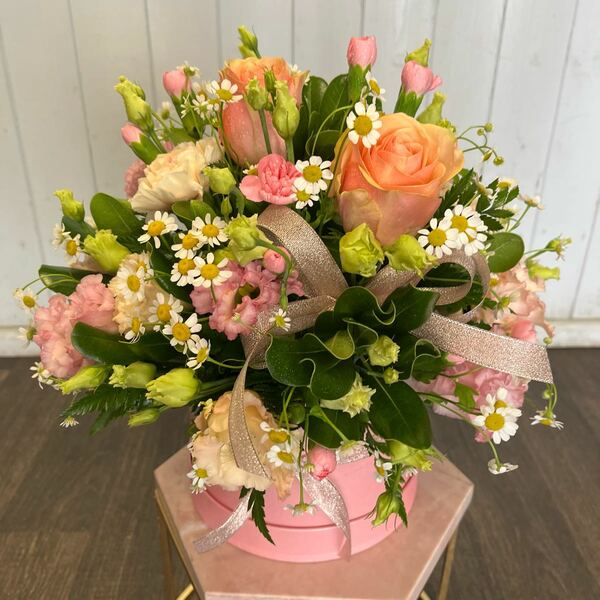 Flowers delivered to customer
