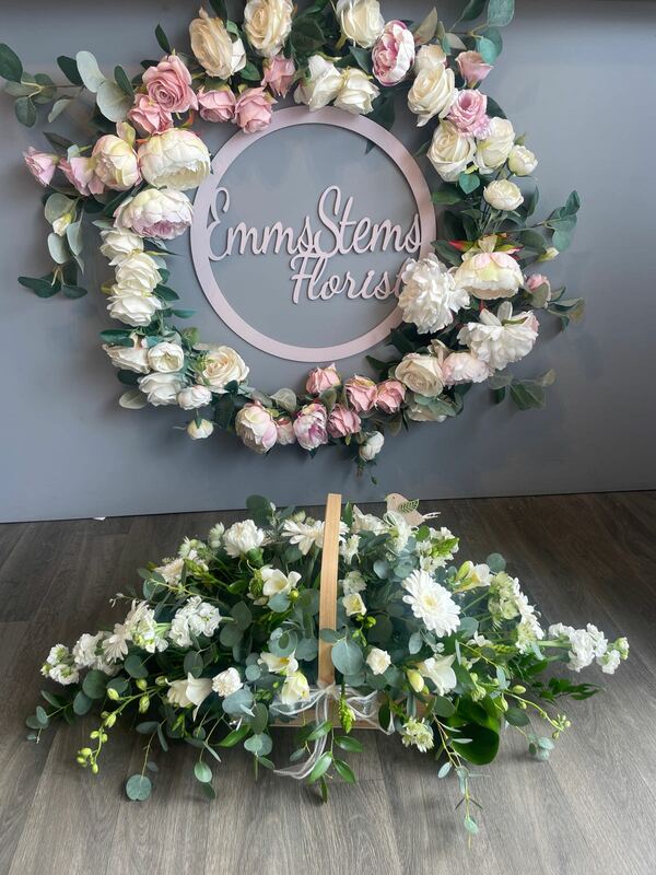 Flowers delivered to customer