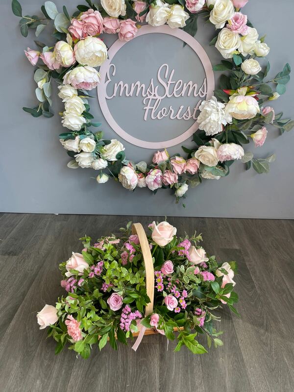 Flowers delivered to customer