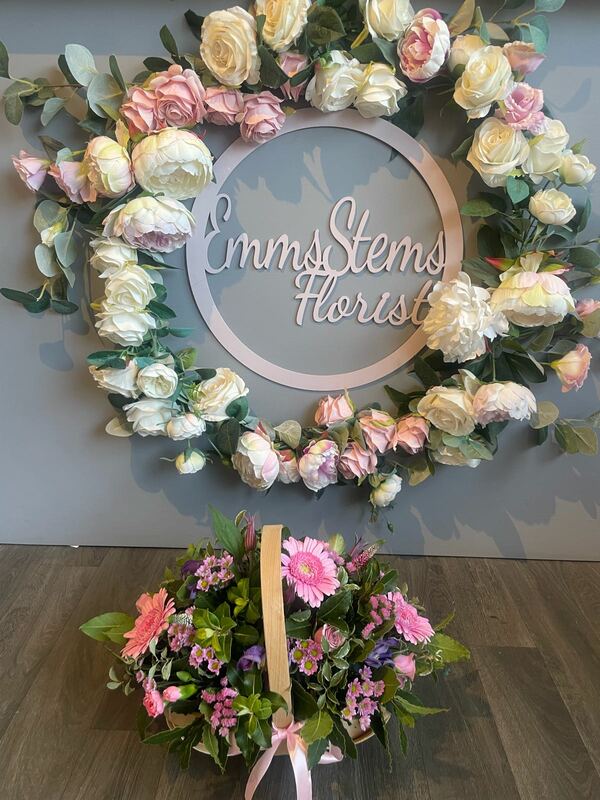 Flowers delivered to customer