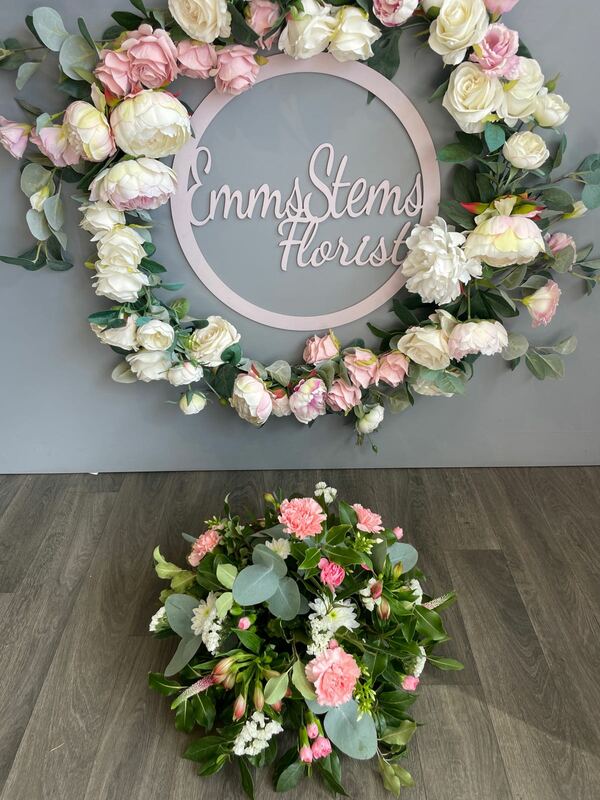Flowers delivered to customer
