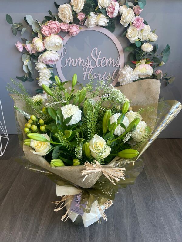 Flowers delivered to customer