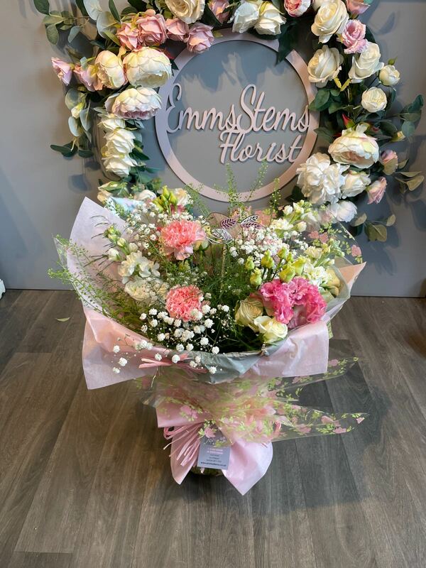 Flowers delivered to customer
