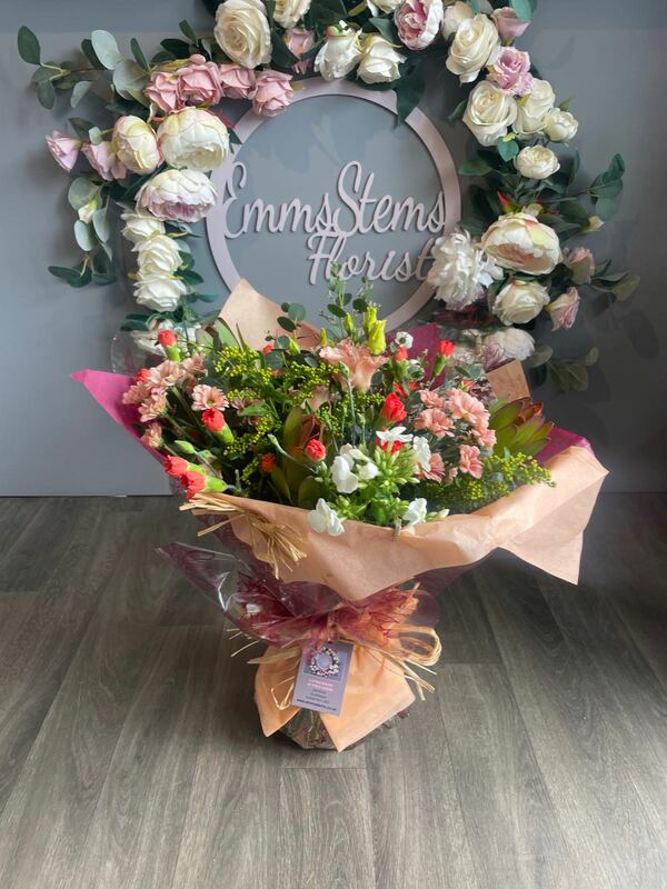Flowers delivered to customer