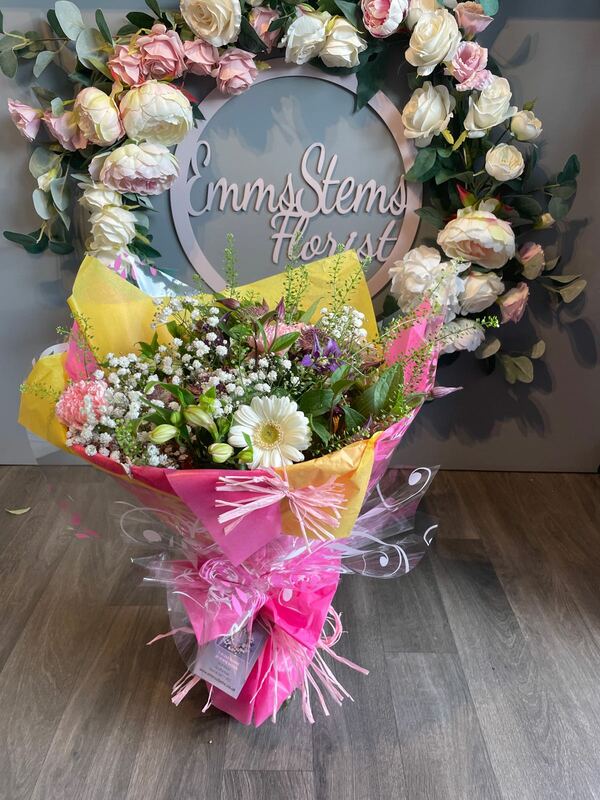 Flowers delivered to customer