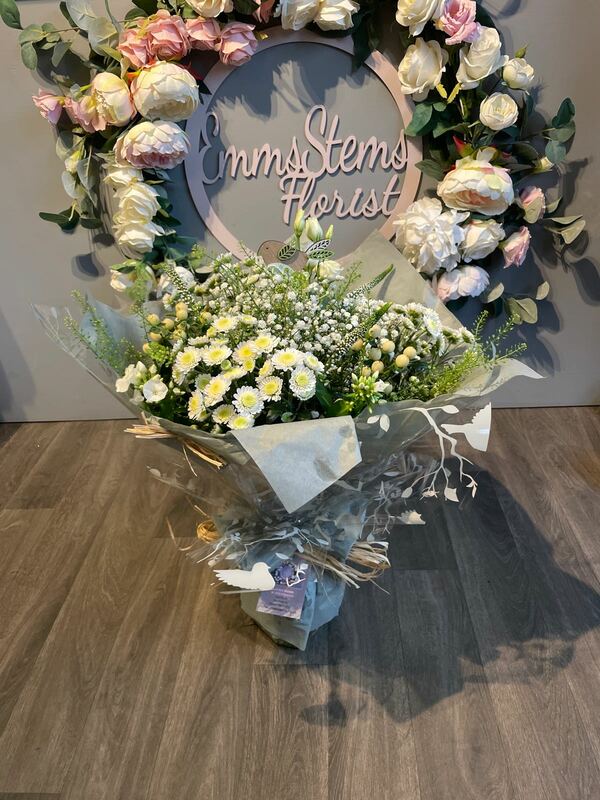 Flowers delivered to customer