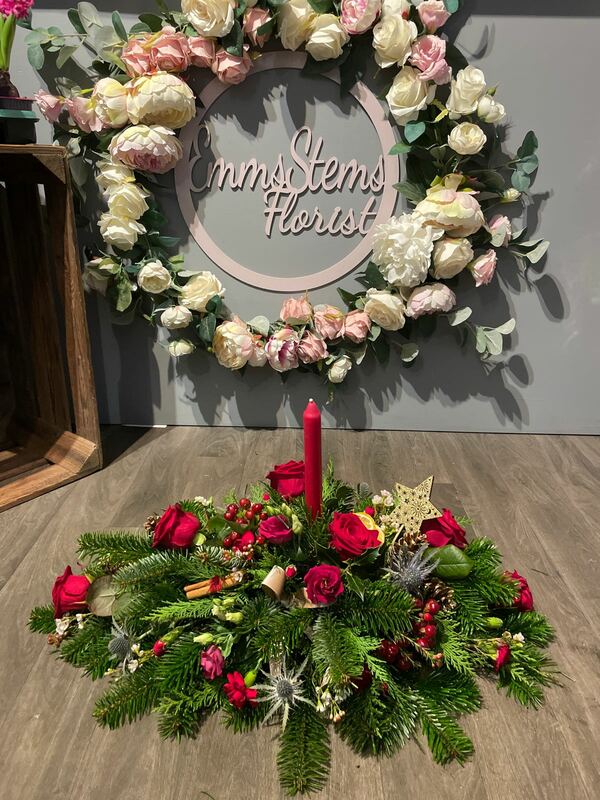 Flowers delivered to customer