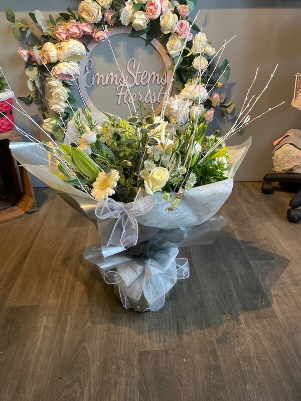 Flowers delivered to customer