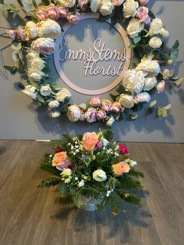 Flowers delivered to customer