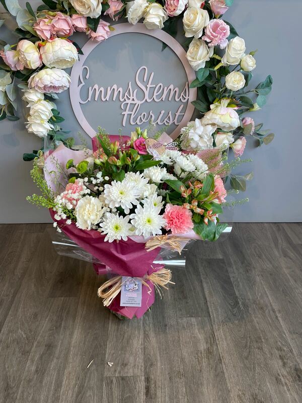 Flowers delivered to customer