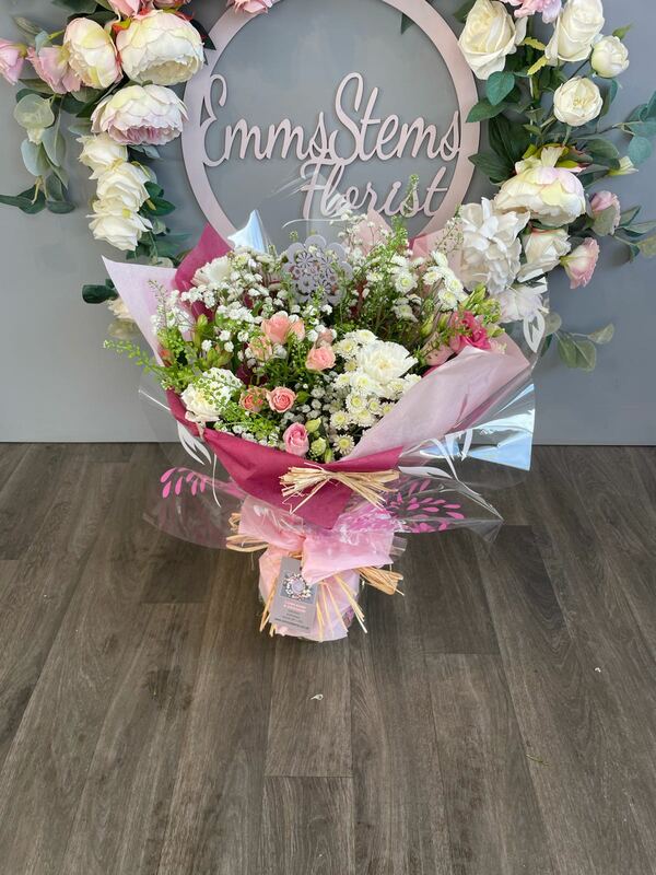 Flowers delivered to customer
