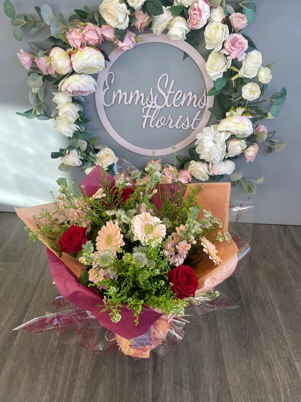 Flowers delivered to customer