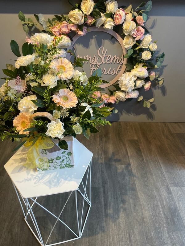 Flowers delivered to customer