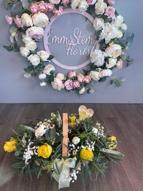 Flowers delivered to customer