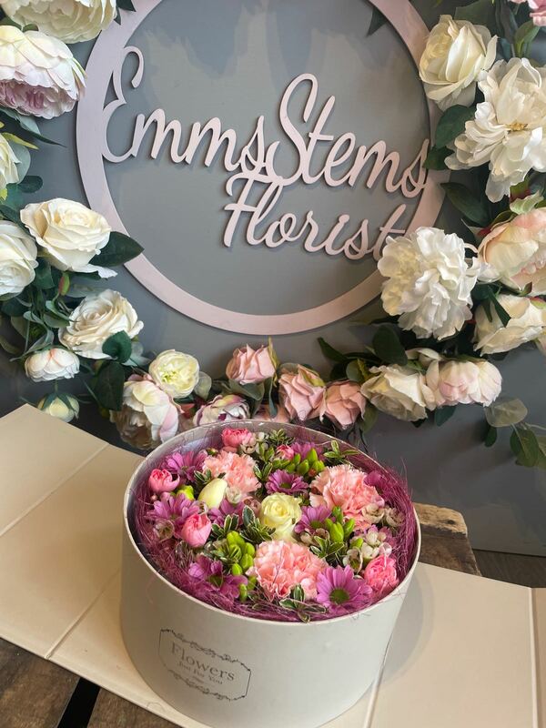 Flowers delivered to customer