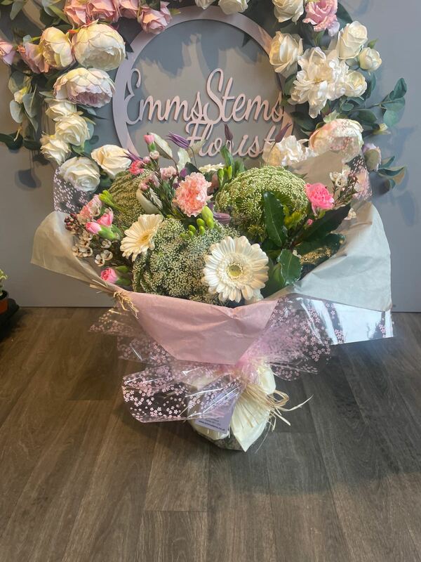 Flowers delivered to customer