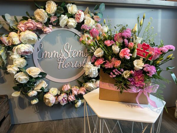 Flowers delivered to customer