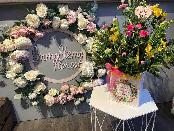 Flowers delivered to customer