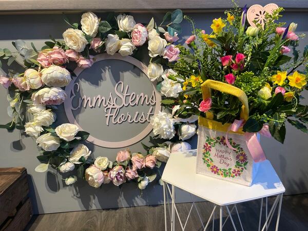 Flowers delivered to customer