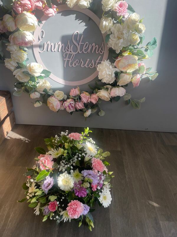 Flowers delivered to customer