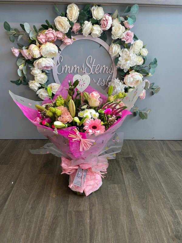 Flowers delivered to customer