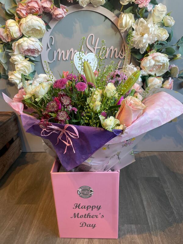 Flowers delivered to customer