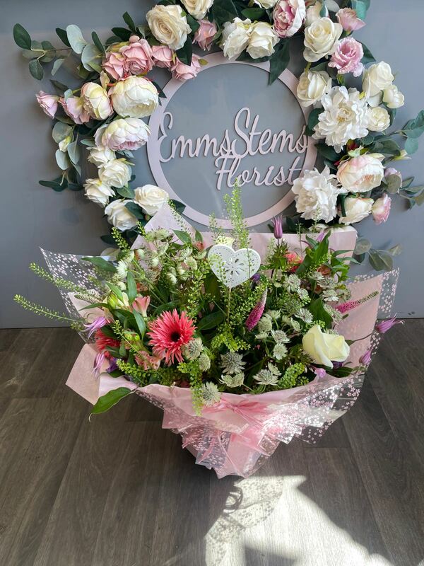 Flowers delivered to customer