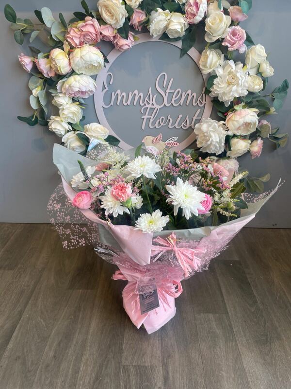 Flowers delivered to customer