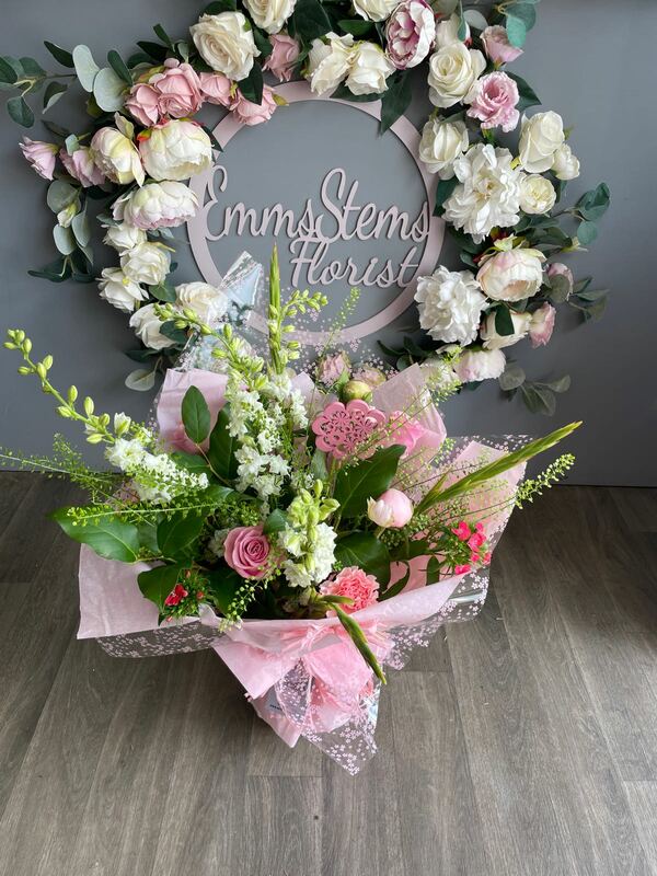 Flowers delivered to customer
