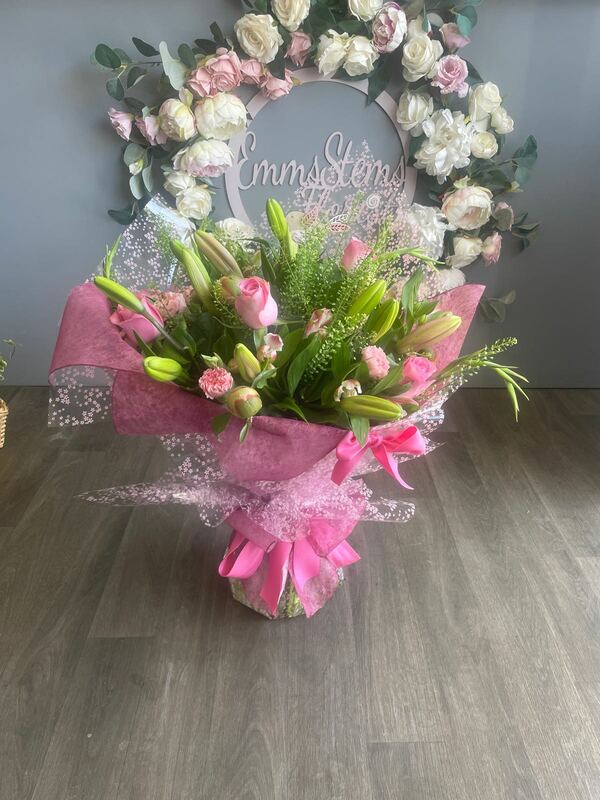 Flowers delivered to customer