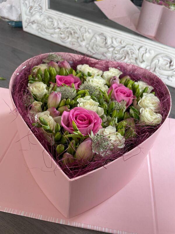 Flowers delivered to customer