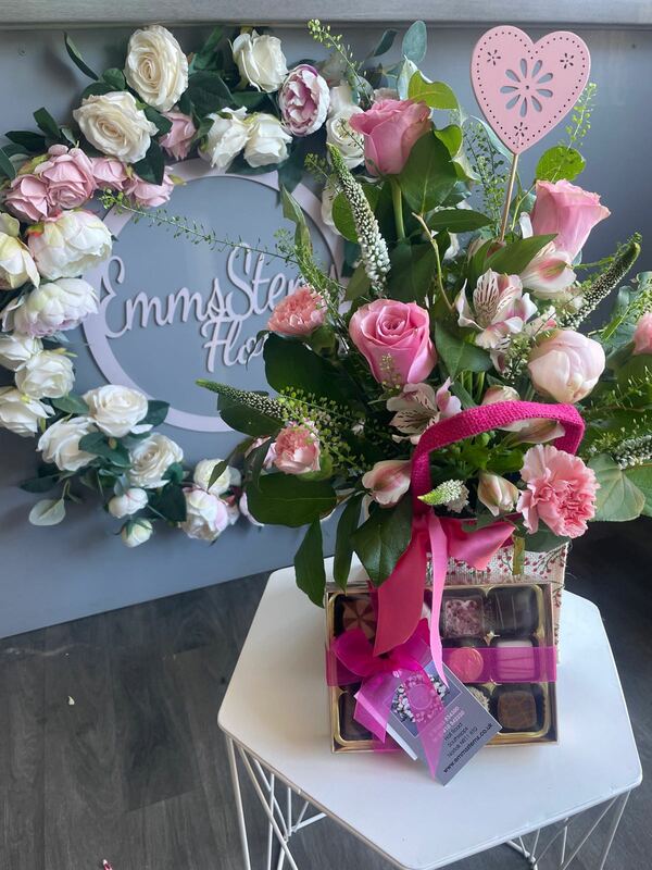 Flowers delivered to customer