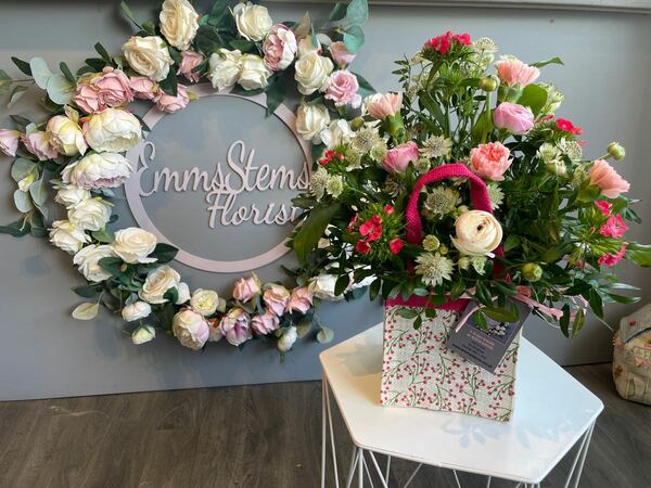 Flowers delivered to customer