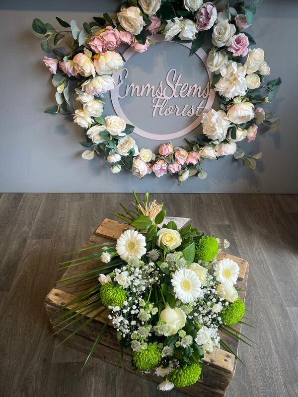 Flowers delivered to customer