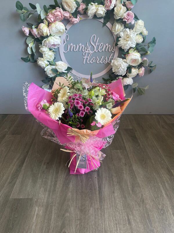 Flowers delivered to customer