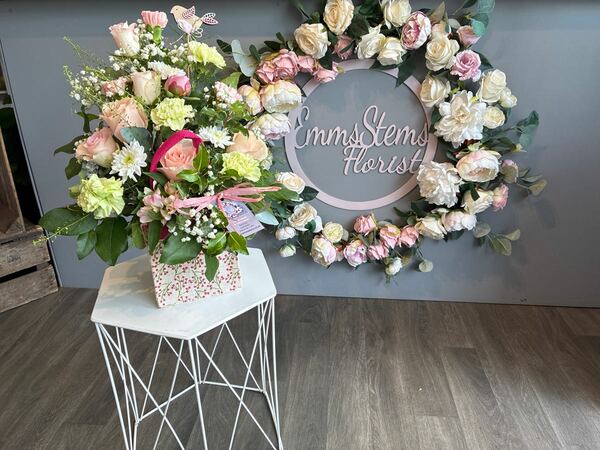 Flowers delivered to customer