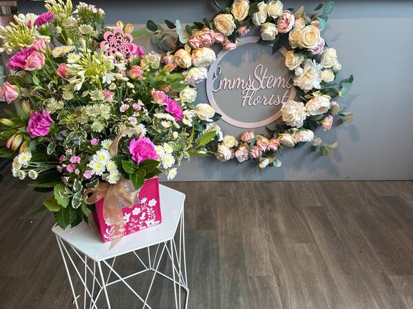 Flowers delivered to customer
