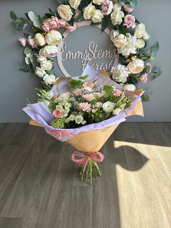 Flowers delivered to customer
