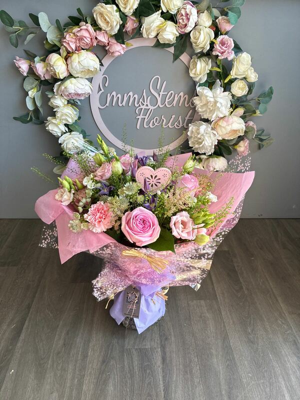 Flowers delivered to customer