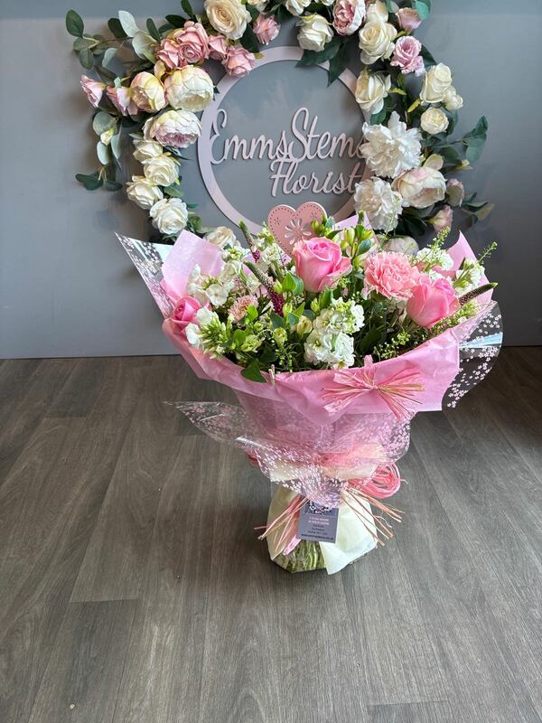 Flowers delivered to customer