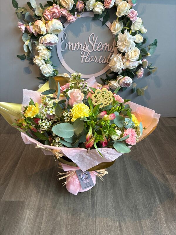 Flowers delivered to customer
