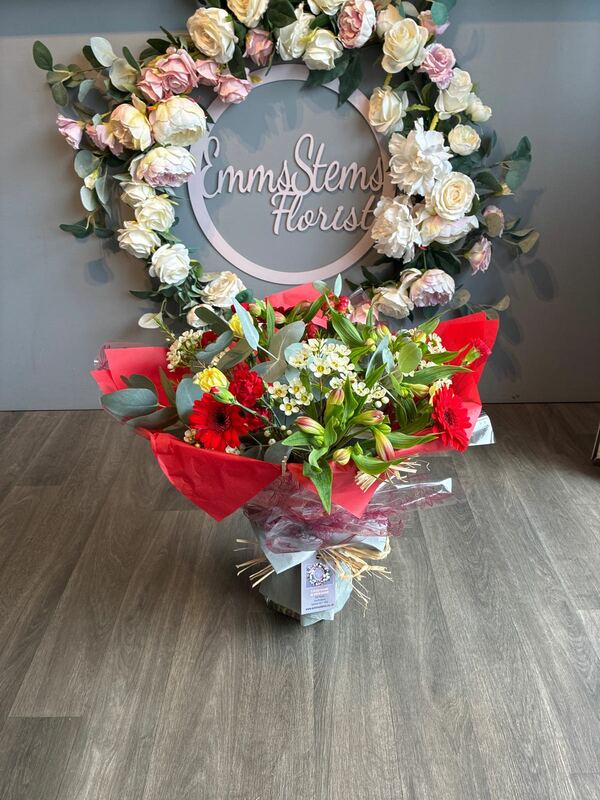 Flowers delivered to customer
