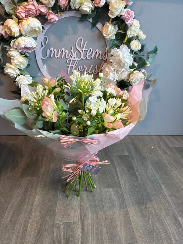 Flowers delivered to customer