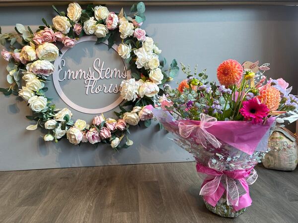 Flowers delivered to customer