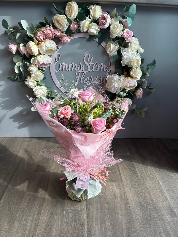 Flowers delivered to customer