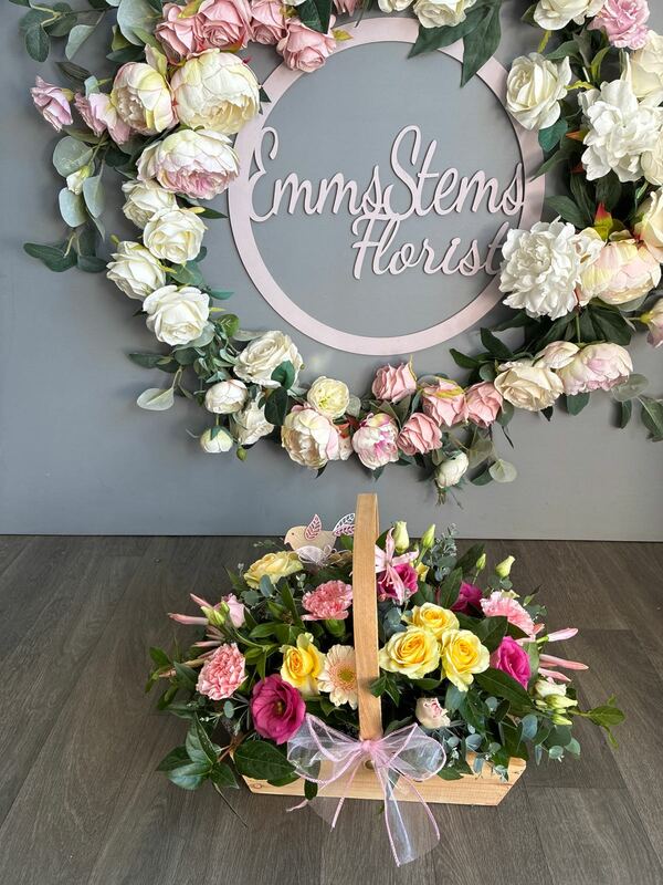 Flowers delivered to customer