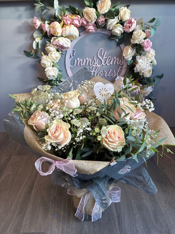Flowers delivered to customer