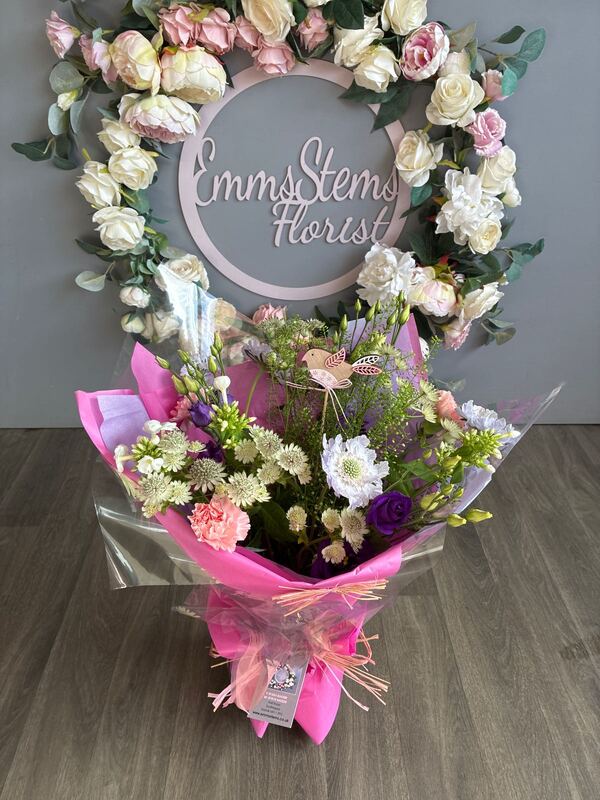 Flowers delivered to customer