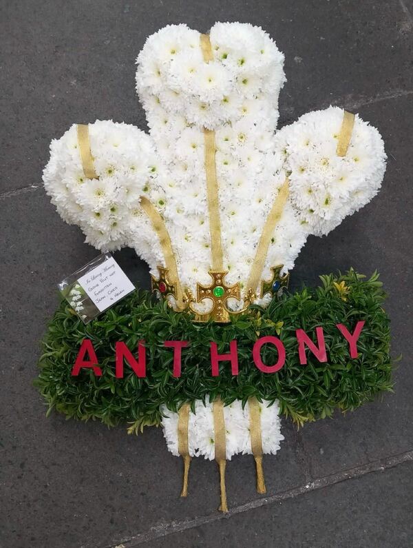 Flowers delivered to customer