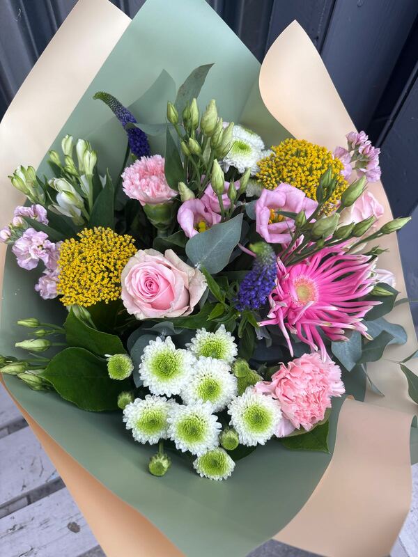 Flowers delivered to customer